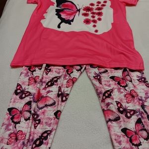 Girl's Pant Set Size 6X